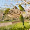 Brinquedos de Alimentação para Pássaros Resistentes a Mordidas Suporte de Poleiro de Madeira para Pássaros Brinquedos de Quebra-Cabeça para Papagaios Atividade para Pássaros