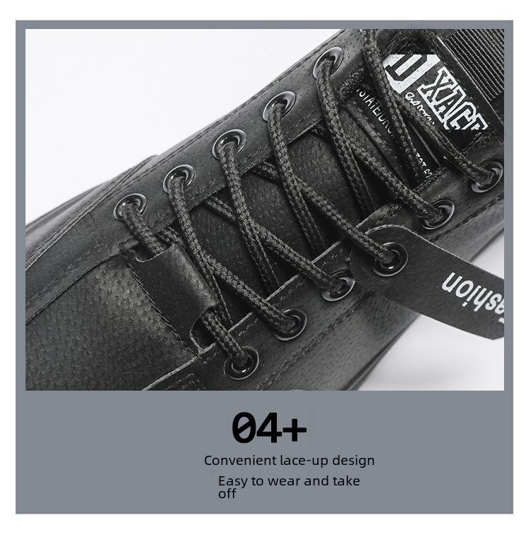 Men's Spring Breathable Non-Slip Work Shoes - Trendy All-Match Dad Sneakers