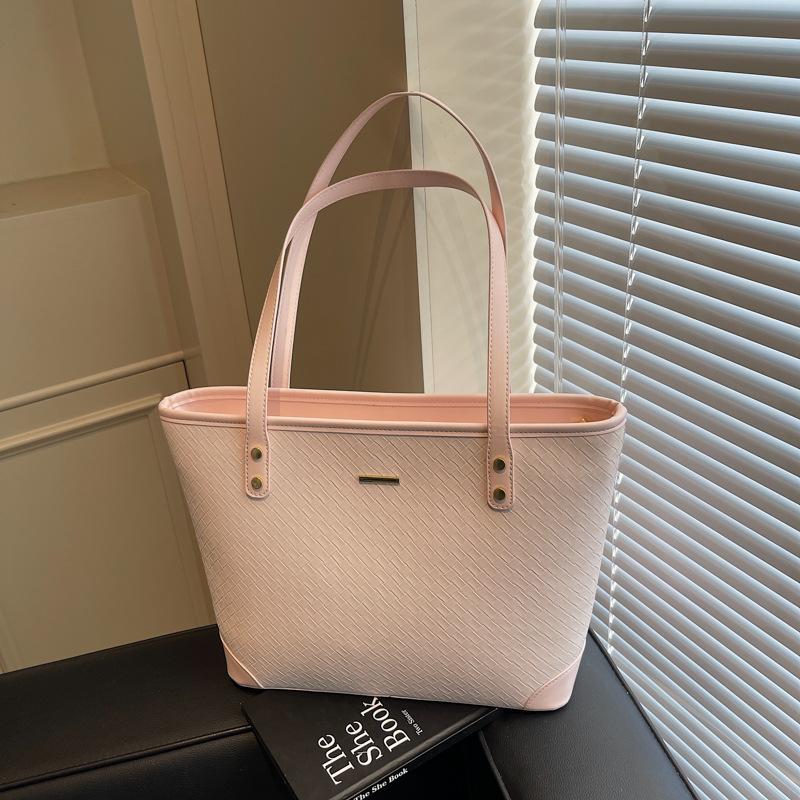 Premium Sense Large-capacity Bag Women's New Summer Commuting Versatile Shoulder Bag Class Tote Bag