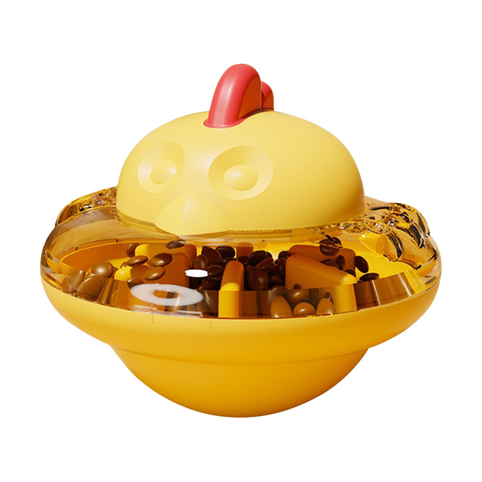 

Игрушки-головоломки для собак, чтобы развеять скуку и стимулировать интеллект вашей собаки, интерактивная кормушка для медленной еды, класс 2 в 1 для больших/средних/маленьких собак One Size жёлтый