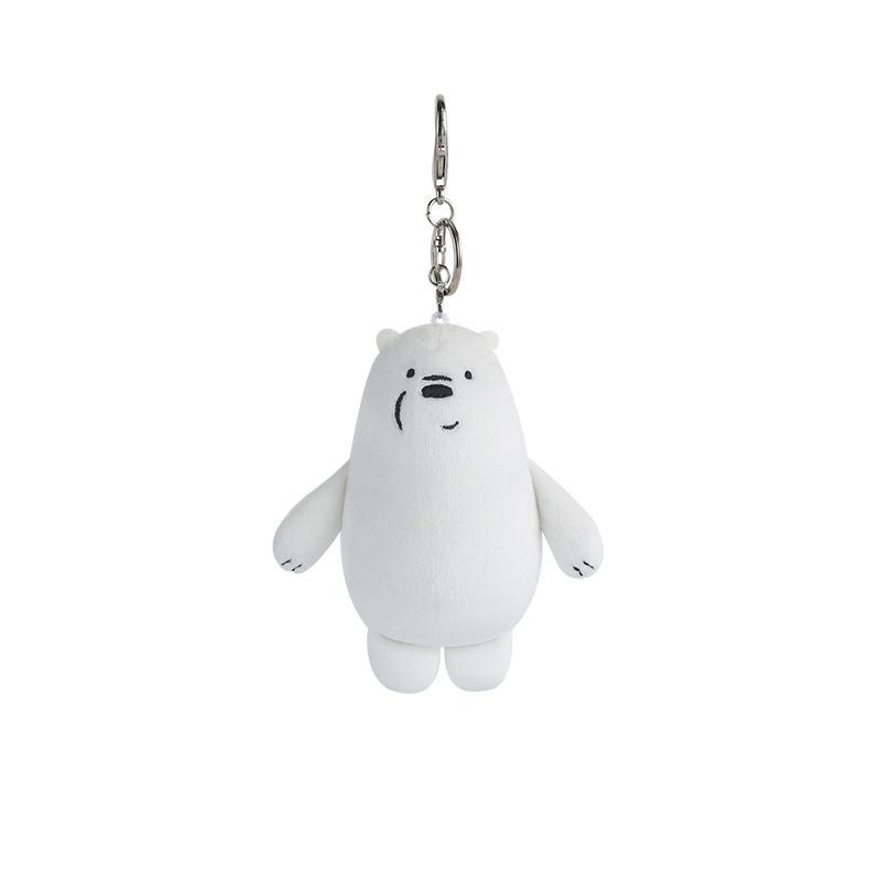 

Bear Cartoon Plush Pendant Keychain School Bag Hanging Doll Ornament Birthday Gifts
