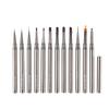 12-Piece Gradient Nail Art Brush Set - Round Head for Line & Flower Painting