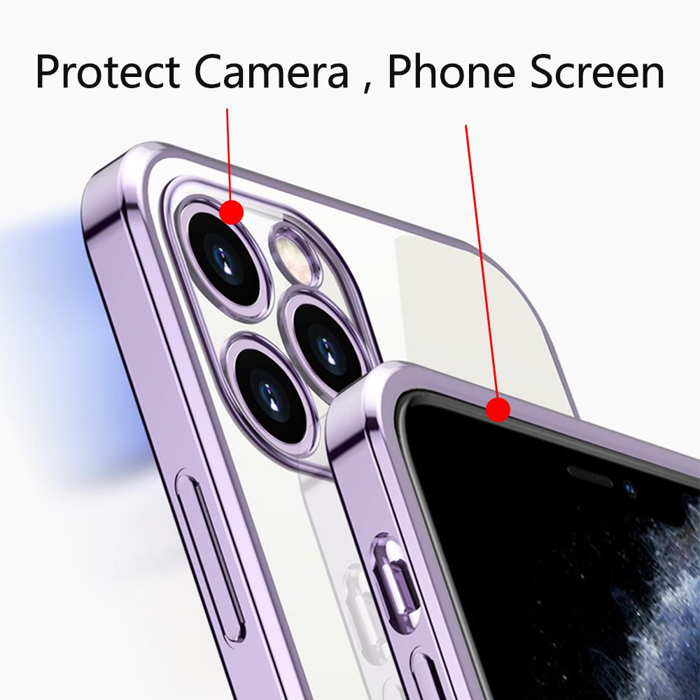 Luxus-Beschichtung Klar Magnetisch Für Magsafe Kabelloses Ladegehäuse Für iPhone 11 13 12 14 Pro XS Max X XR 8 Plus Weiche Silikonhülle