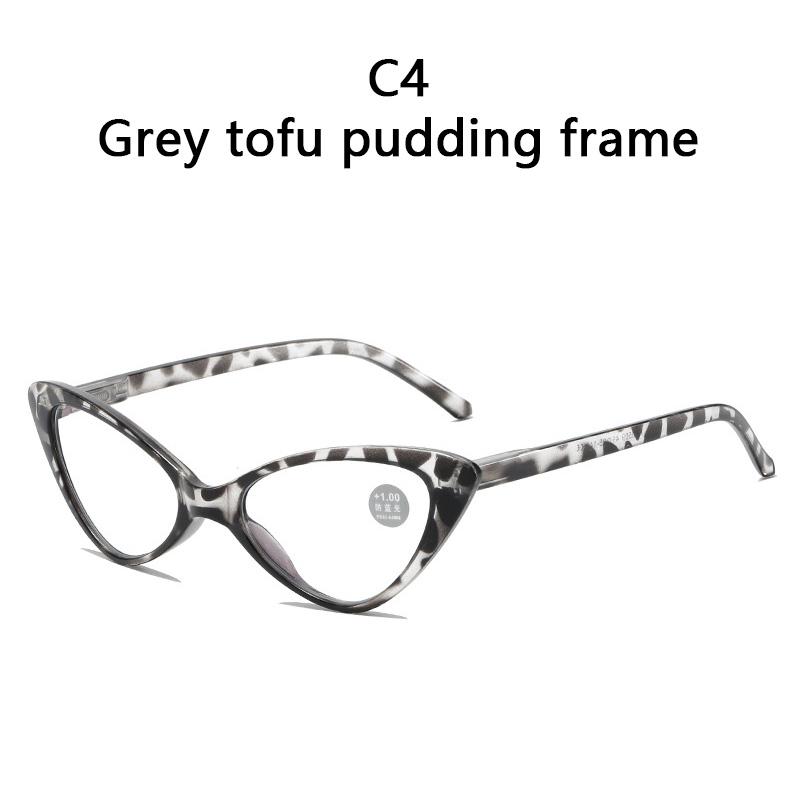 

Vintage Stylish Cat Eye Spring Legs Reading Eyeglasses Vintage Retro Leopard Women Lightweight Design Presbyopic Reading Eyeglasses 2