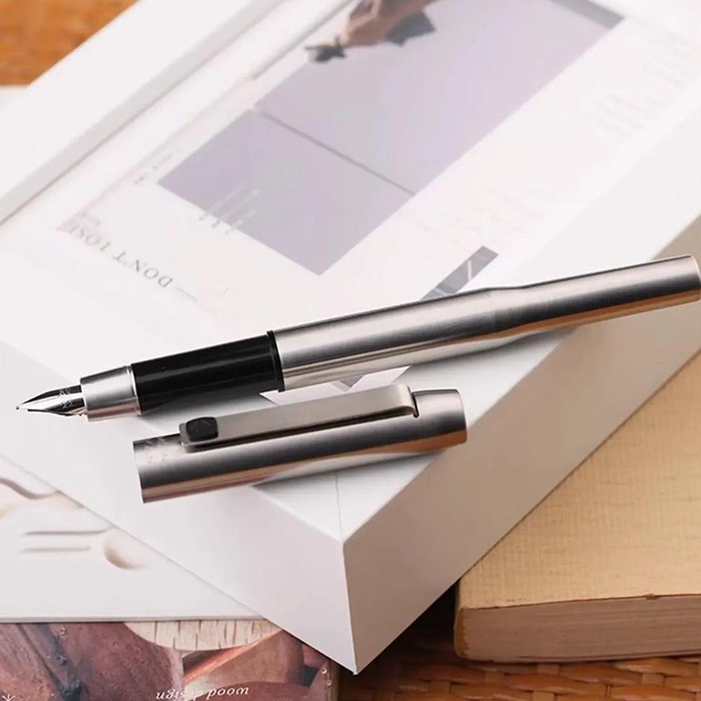 MAJOHN B25 Metall-Füllfederhalter F-Feder Füllfederhalter Pik-Kriegsgott Füllfederhalter Geschenk für Schüler