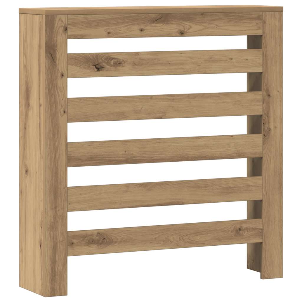 Radiator Cover Artisan Oak 78 x 20 x 82 cm Wood Based Material