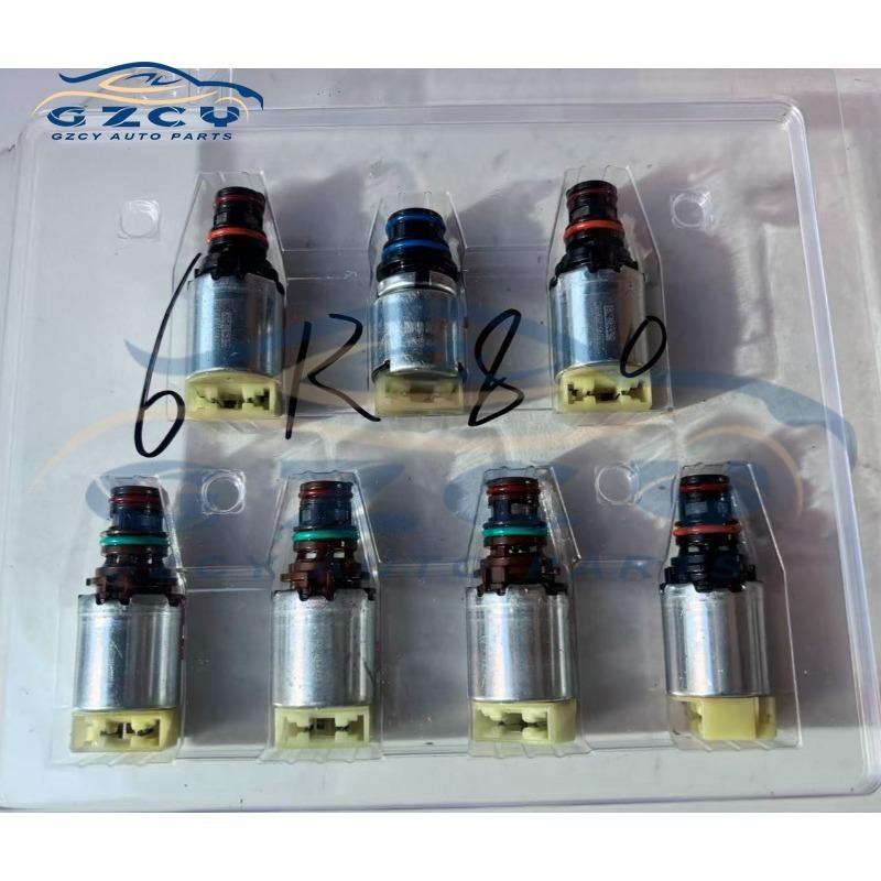 New  6R80 Transmission Valve Body Solenoids Kit Fit For Ford Explorer Ranger Mustang Territory Transit Everest F-150 2011-2017