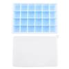 Silicone Baby Food Ice Cube Tray - 24 & 15 Grids, Easy Release, Quick Freeze, Food Grade