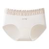 Large Size Female Spring and Summer Pure To Floral Pure Cotton 10A Bacteriostatic Extended Crotch Breathable Briefs