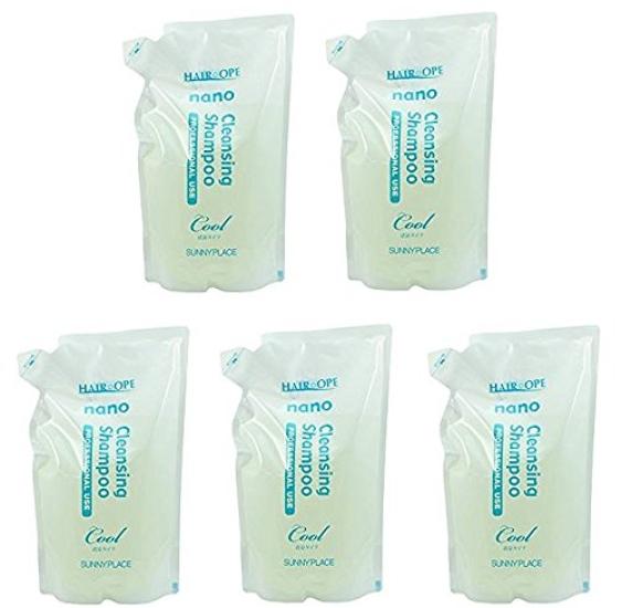 

Sunny Place Nano Supplement Очищающий шампунь Cool Рефилл 800мл x 5