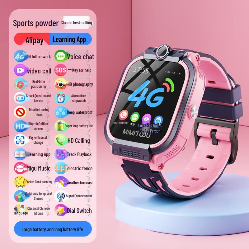 Mimi Rabbit Smart 4G & 5G Teen Phone Watch for Kids