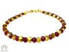 Faceted Mozambique Ruby Beaded Bracelet: 925 Sterling Silver, Gold Filled