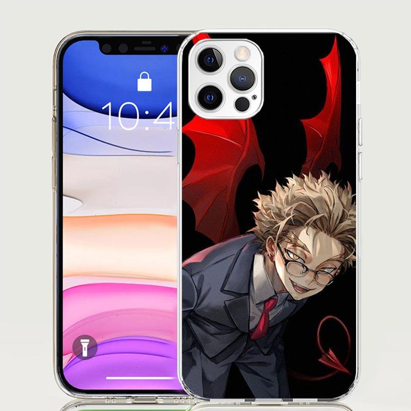 Hawks MHA My Hero A-Academy Phone Case For iPhone 17 Air 16 15 Plus 11 14 Pro Max 13 Mini 12 7 8 + SE Pattern Art Customized Cov