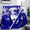 One Piece Character Print Flannel Blanket,High Quality Comfortable for All Seasons,Home Decor,Warmth and Comfort,Perfect for Christmas Gifts