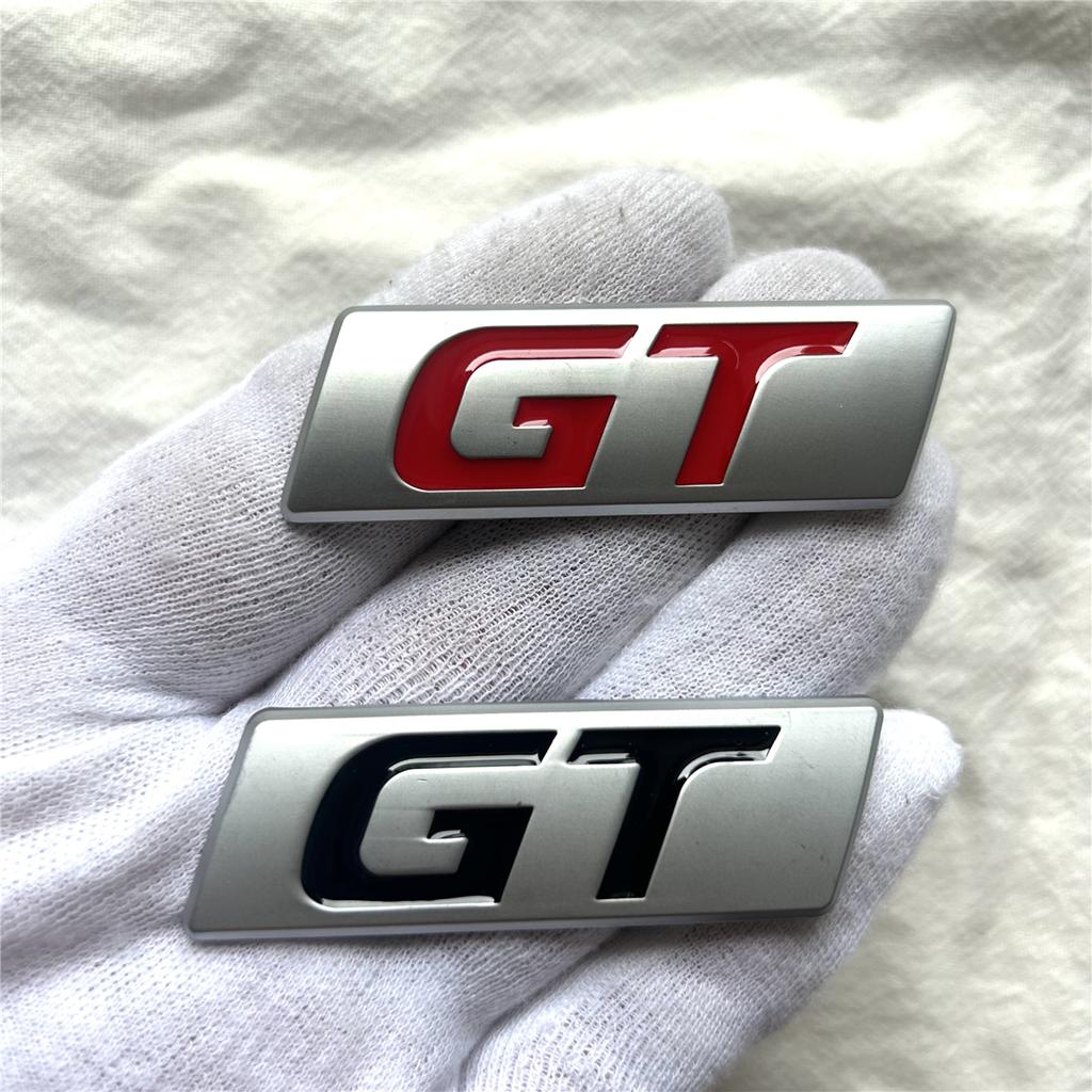 BCMCI1 GT Car Sticker Badge Emblem Decals for Peugeot Hyundai GT BMW X6 X5 KIA Forte Optima Picanto Stinger Renault Ford Focus Mondeo