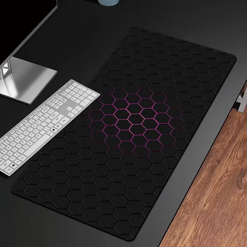 Hexagon Mousepad Computer New Mousepads Keyboard Pad Mouse Mat Esport Gamer Office Carpet Table Mat Desktop Rubber Mouse Pad 1Pc