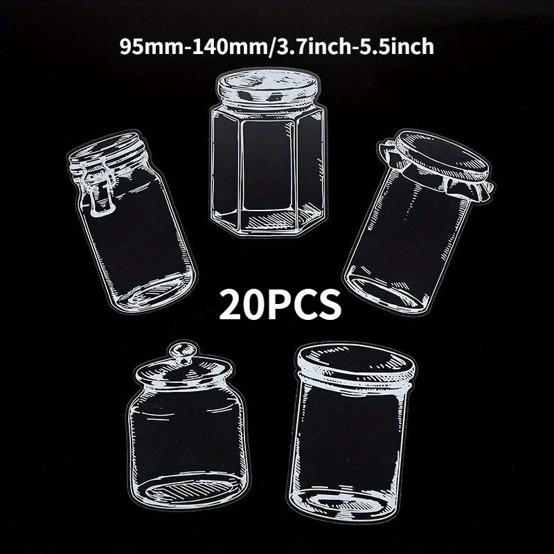 Dried Flower Bookmark Set Handmade Diy Material Embossed Transparent Bottle Specimen Spring Memorial Gift Creative Handmade Bookmark for Students