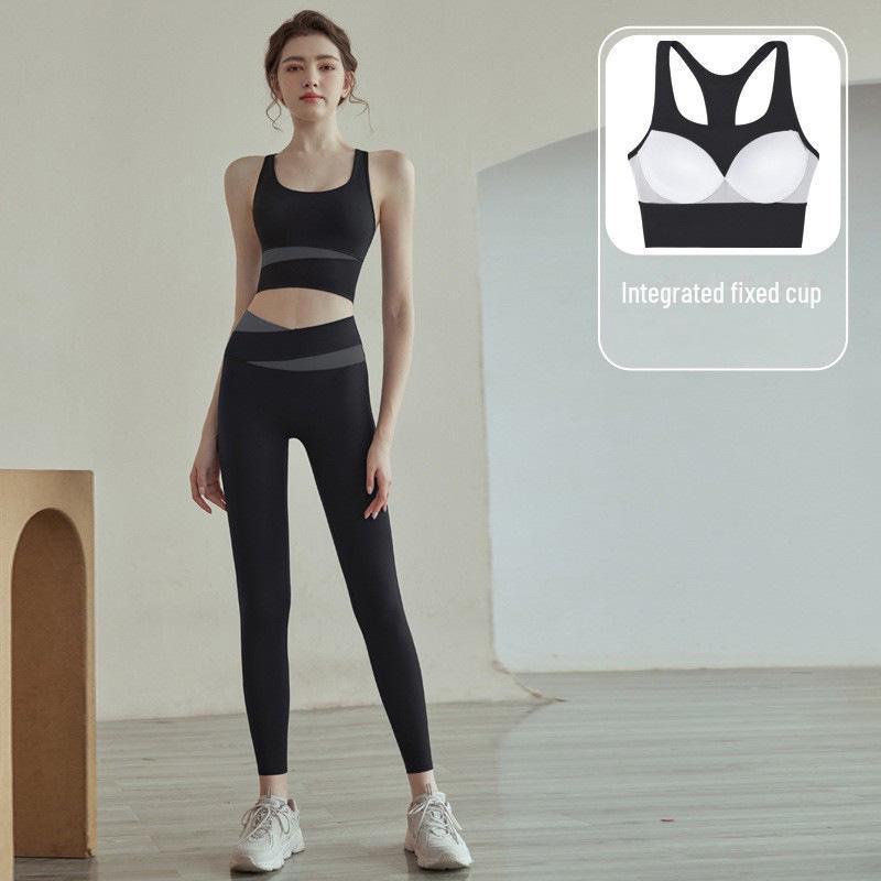 

Женский костюм для йоги весна/лето: Модный, дышащий, профессиональный спортивный жилет для бега и фитнеса. M