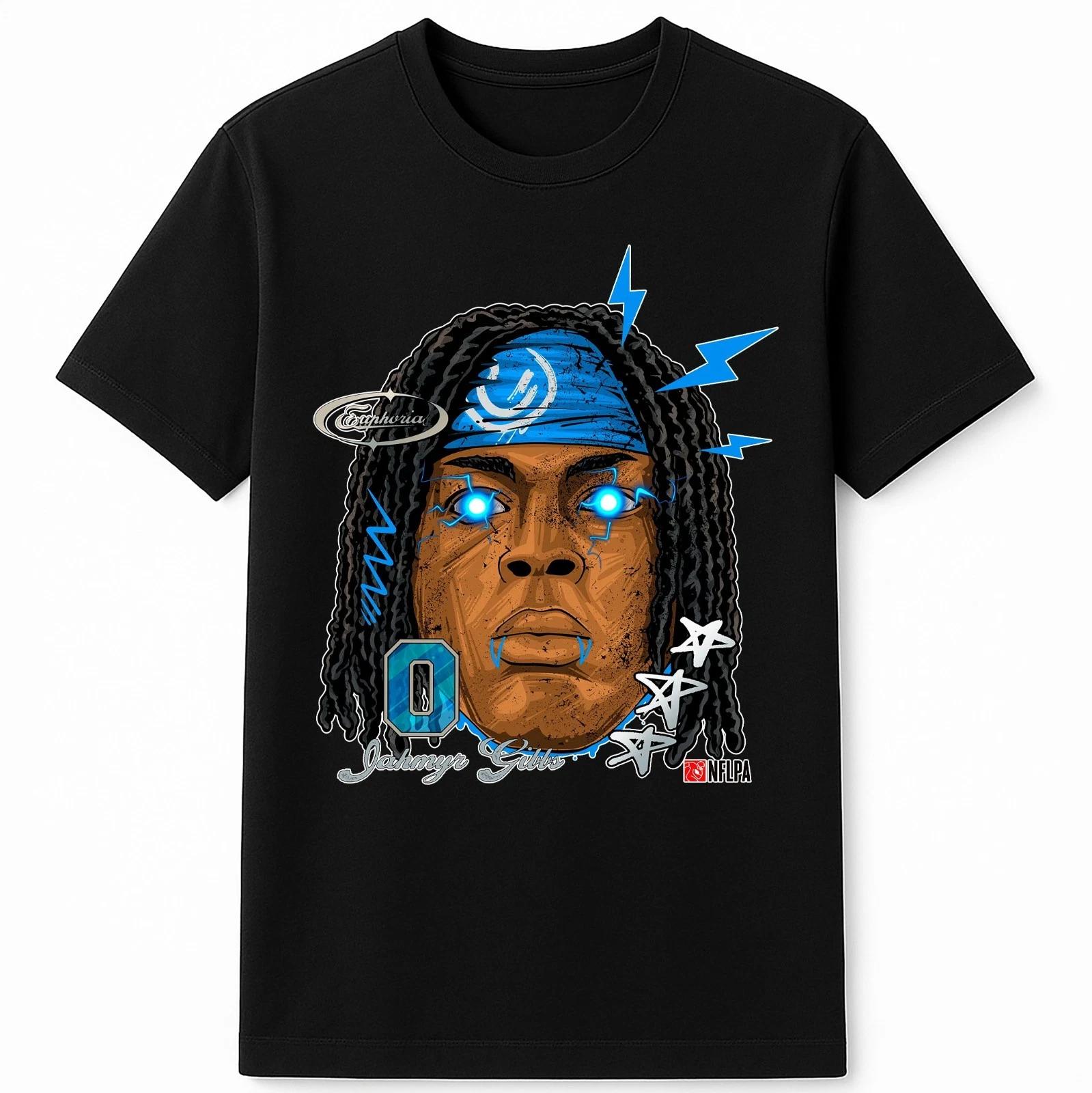 Jahmyr Gibbs Sonic Graphic T-Shirt XL