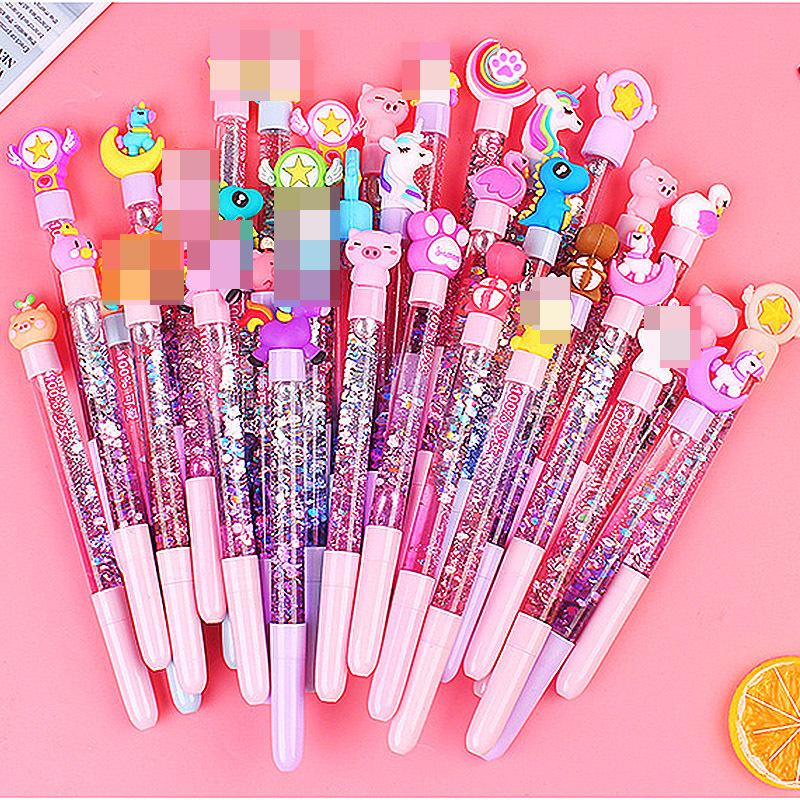 

Student Fairy Flowing Sand Gel Pen - Creative Child s Birthday Gift 0.5mm
