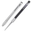 SPEEDWOX Diamond Diamond Retractable Knife Serrated Knife Knife Sharpening Stick Easy To Sharpening 4 Uses In 1 Silver 2-piece Set, Pen-shaped