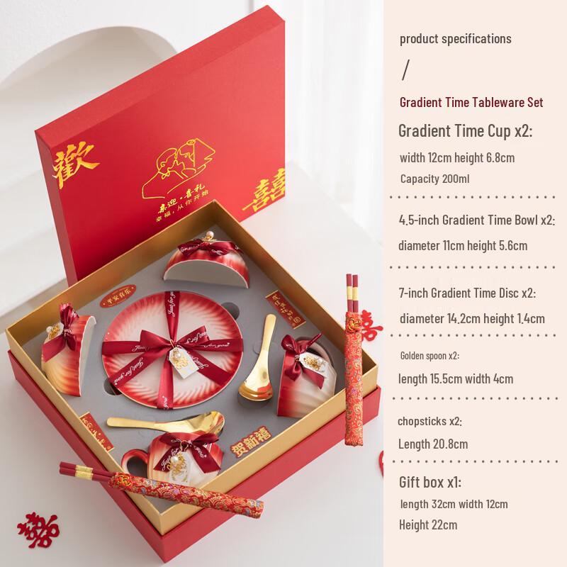 Naijiang Handmade Ceramic Tableware Gift Set
