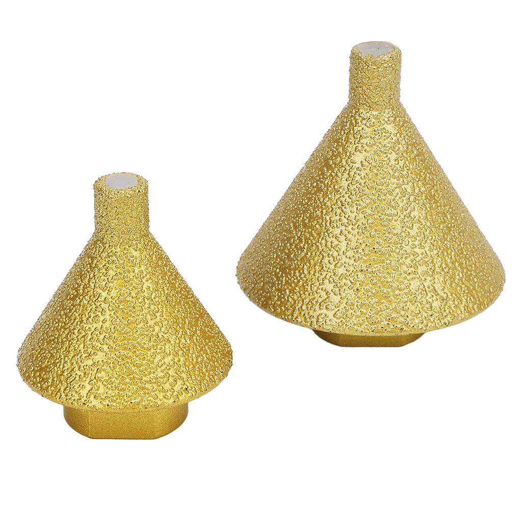 M14 38mm 50mm Diamond Beveling Chamfer Bit Diamond Alloy Steel Angle Grinder Drill Bit for Marble Quartz Stone Tile