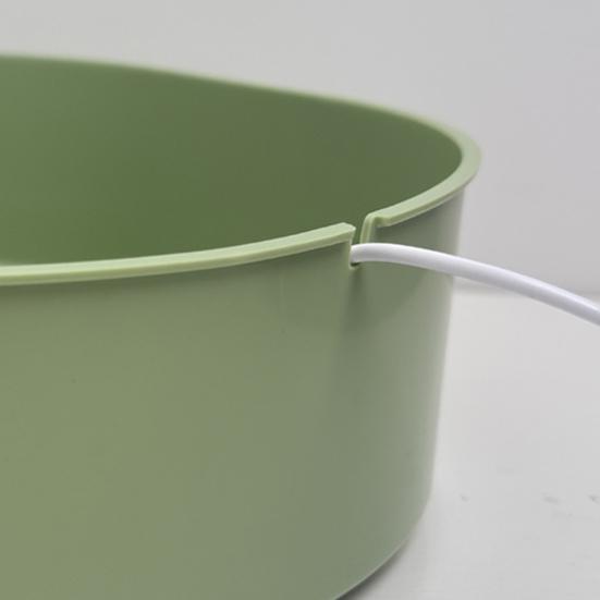 Automatic Bird Bath Parakeet Bath with Circulating Shower System Splash Guard Adjustable Flow Parrot Bath for Cockatiels Macaws Cage Accessory