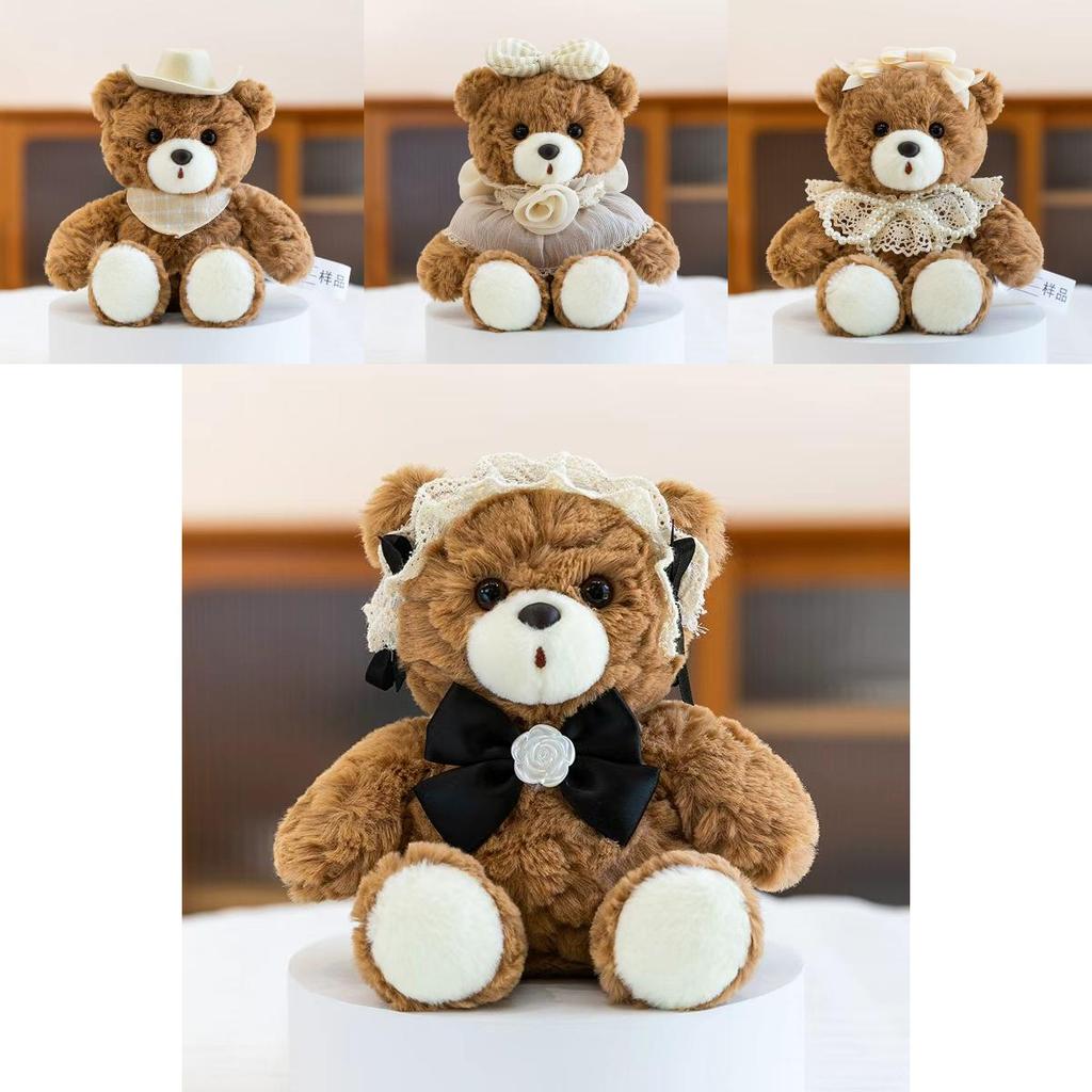 Plush Teddy Bear Toy With Particles For Kids And Collectors
