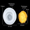 3D Simulate Abalone/Sea Cucumber Fondant Silicone Mold Jelly Chocolate Mould Diy Clay Candle Molds Cake Decorating Tool Bakeware