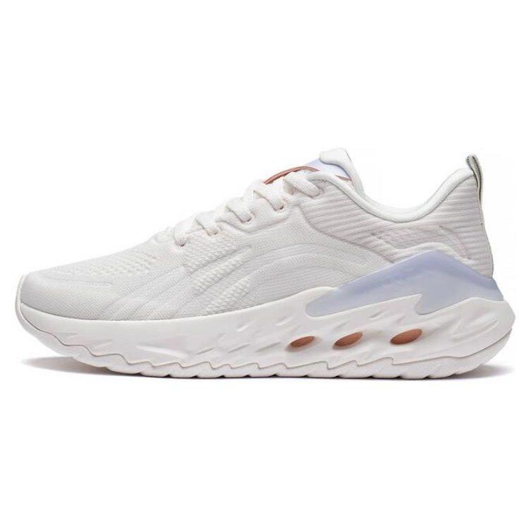 Li Ning Yuedong 1.0 Sports Abrasion Resistant Breathable Low top Running Shoes Women's White ARST032-4