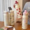 High-Capacity Stainless Steel Thermos Cup Insulation Or Cooling Portable Drinking Bottle  Sports