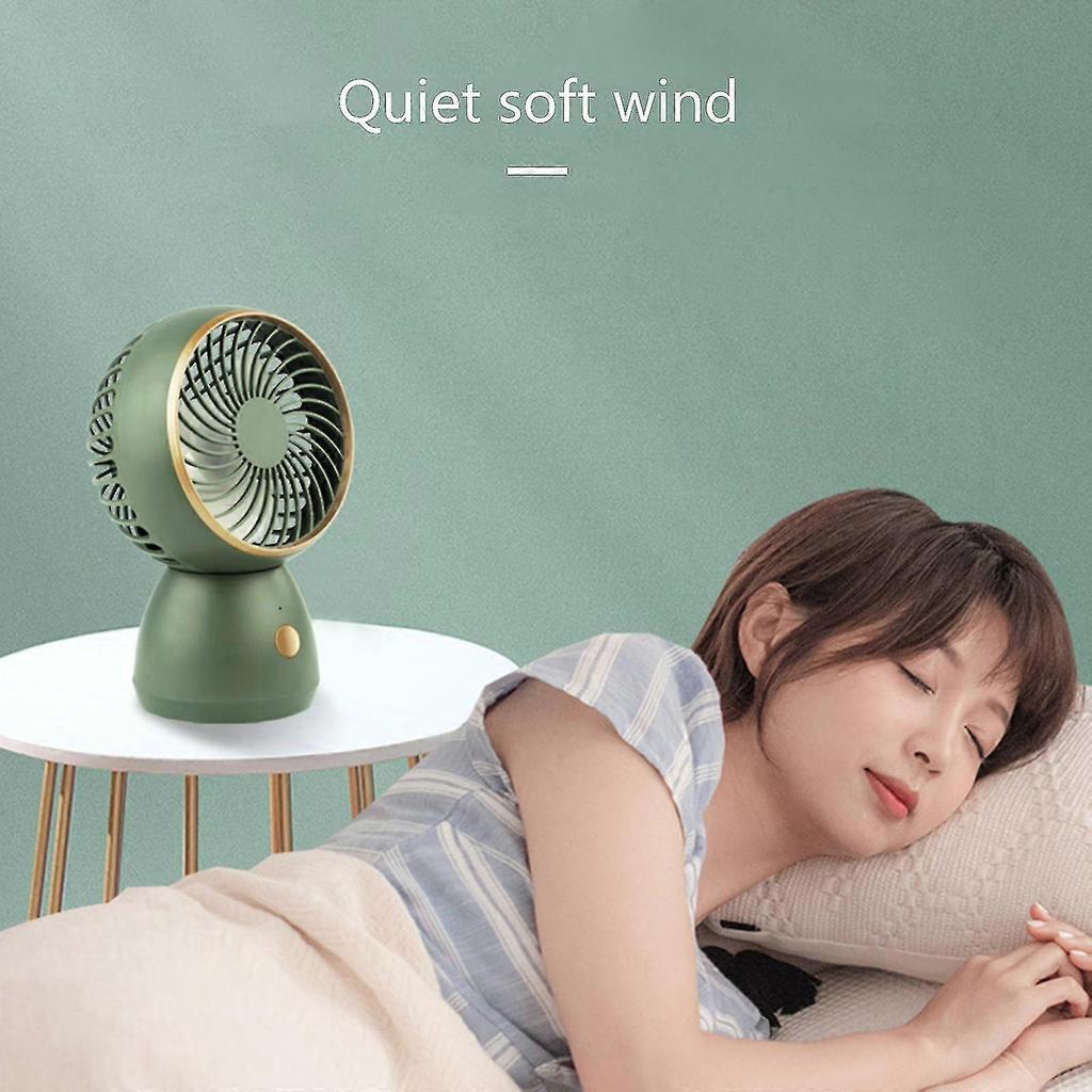 1200mah Summer Portable Fan Cooling Usb Desktop Fan Mini Air Cooler 3 Speed