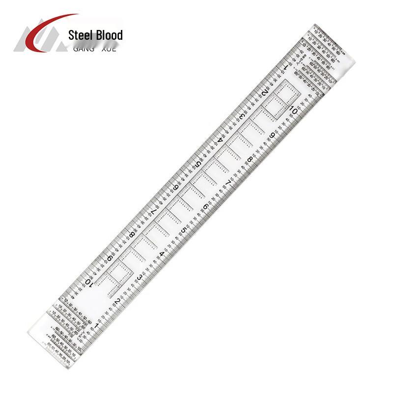 1:50,000 Scale Geographical Coordinate Ruler