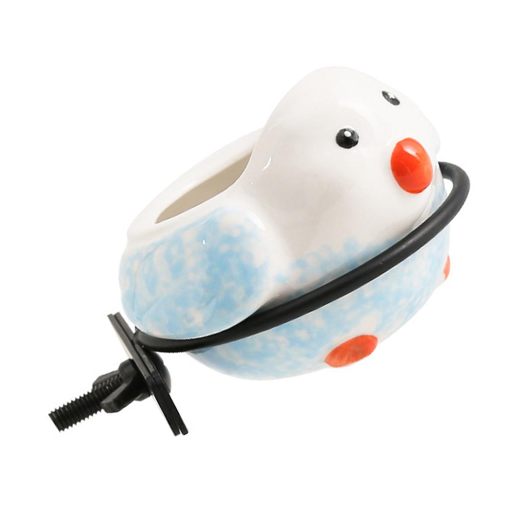 Cartoon Bird Shape Bowl Cage Accessory for Parrots and Budgerigar Bird Feeding Bowl Bird Feeding Station Small Tub Bowl