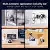 Magnetic Car Phone Holder 360° Rotating Foldable Car Mount Phone Holder Aluminum Alloy Vacuum Adsorption Car Bracket for Phone