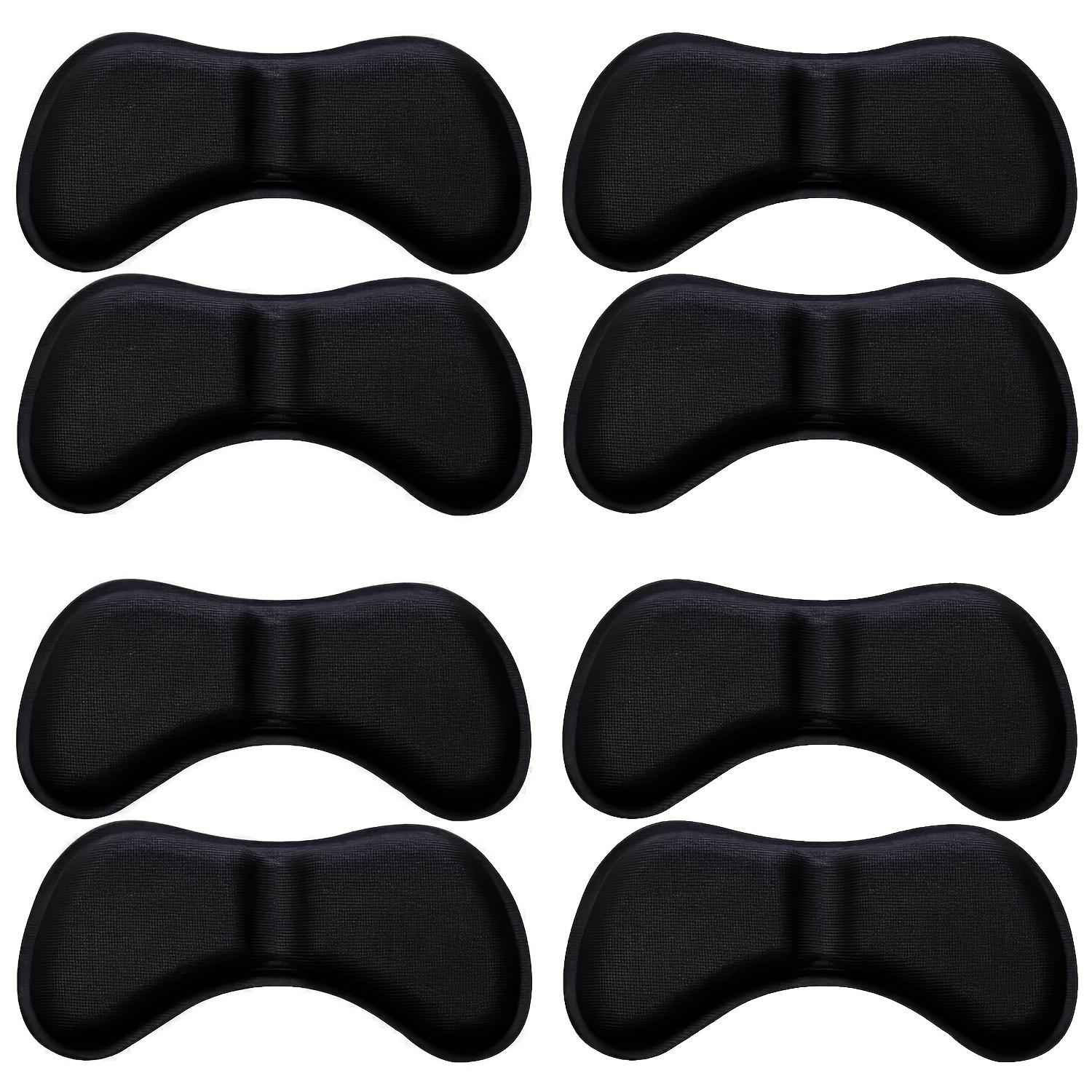 

Утолщенные 8шт. (4 пары) Подпяточники для слишком большой обуви Самоклеящиеся протекторы пяток Вставки для пяток Посадка и комфорт обуви Предотвращают скольжение пятки и образование мозолей 4 Pairs чёрный