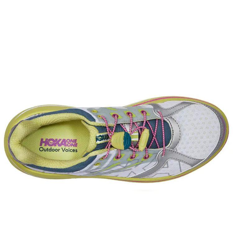 HOKA ONE ONE Breathable Non-Slip Lightweight Low-Top Sports Shoes Women Sneakers Yellow Pink 1107790-LSSP