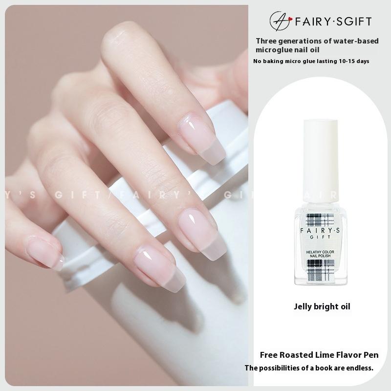 

Лак для ногтей, Микро-клей на водной основе, Не отслаивается, Долговечный, Не требует выпекания, Быстросохнущий Фруктовый, Маникюр для беременных и студентов