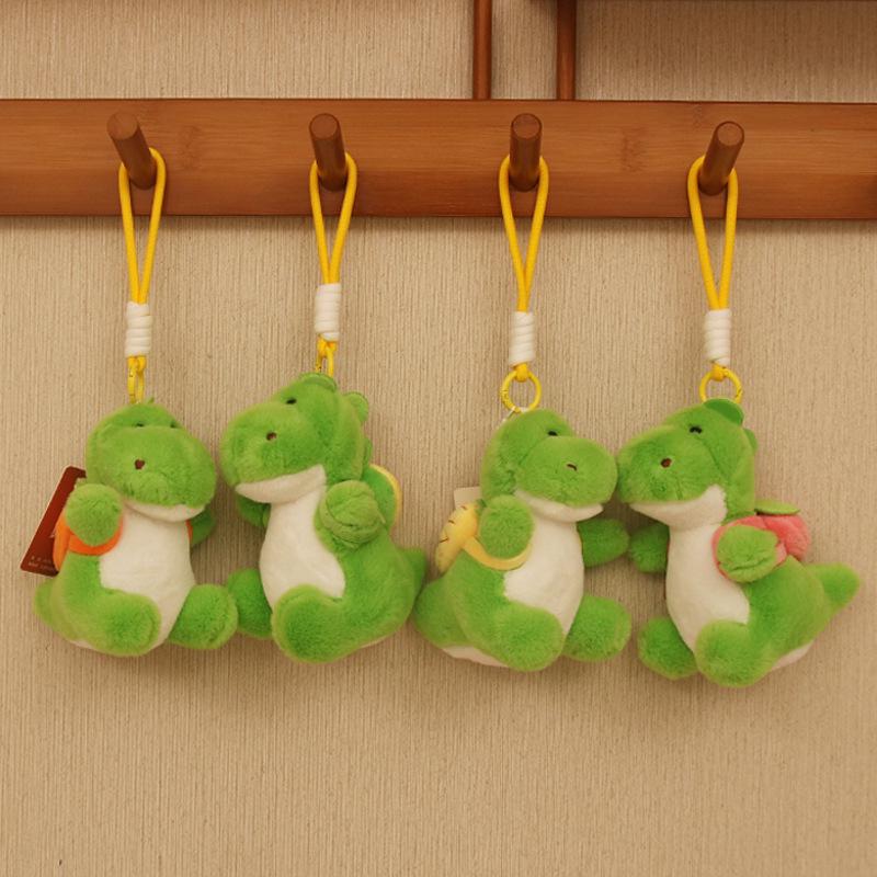 4-inch Creative Cartoon Plush Doll Keychain - Cute Claw Machine Toy & Gift for Girls