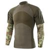 Outdoor New Camouflage Third-generation Round Neck Frog Suit Short-sleeved, Men's Outdoor Short-sleeved Sports Camouflage Suit