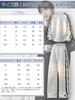 Kayiyasu Tracksuit and Running Solid Loose for Fall and Spring Men's Set, Loungewear, Wear, Comfortable, Color, Fit, Unisex, (Size L, Gray)