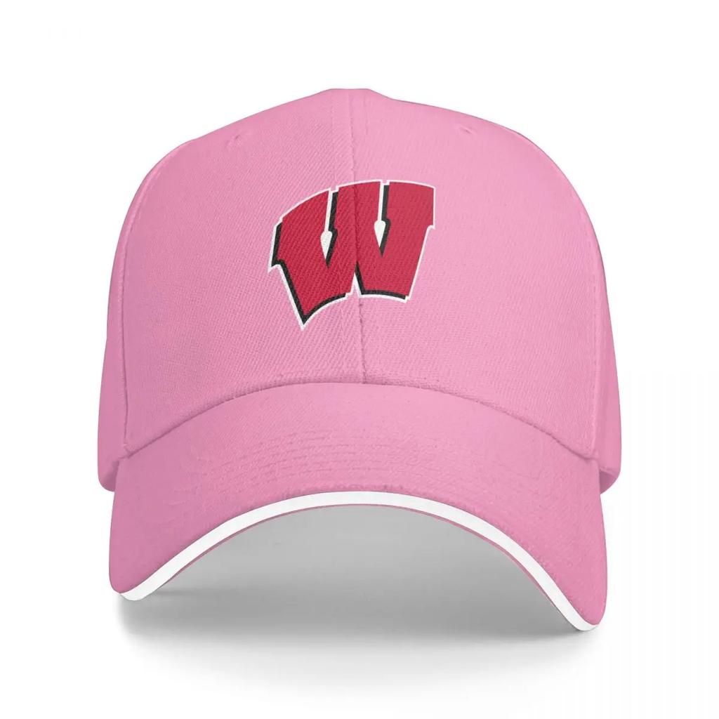 University of Wisconsin-Madison W Baseballkappe Golfhut Mann Derbyhut Teahut Mädchen Herren