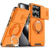 For Xiaomi 15T Pro Case Xiaomi 14T Pro Cover Mi 15T Mi 14T Cases New Armor Case Slide Lens Protect Magnetic Ring Holder Cover