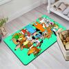Vibrant Cartoon Animal Print Rug Floor Mat for Living Room or Bedroom Soft and Comfortable Carpet a Gift for Birthday and Holiday.ZFF0913239