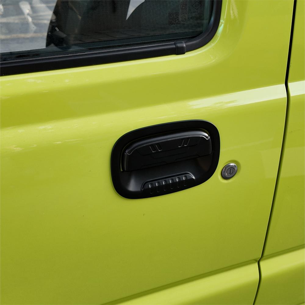 For Suzuki Jimny 3 Door 2018 2025 Exterior Door Handle Pocket Matte Black Universal Left Right Accessories