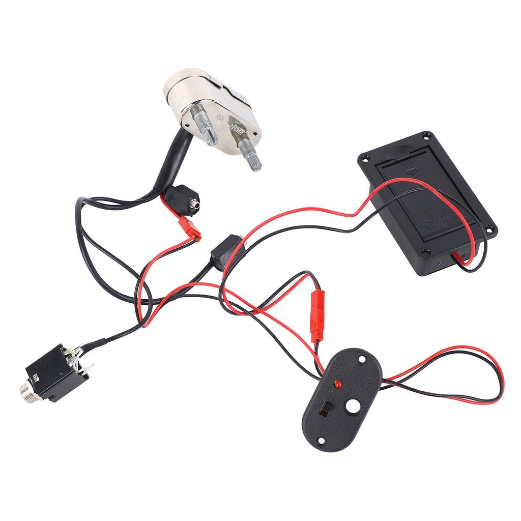 Cello Pickup Metal Plastic High Sensitivity Low Noise Professional Cello EQ Pickup Replacement
