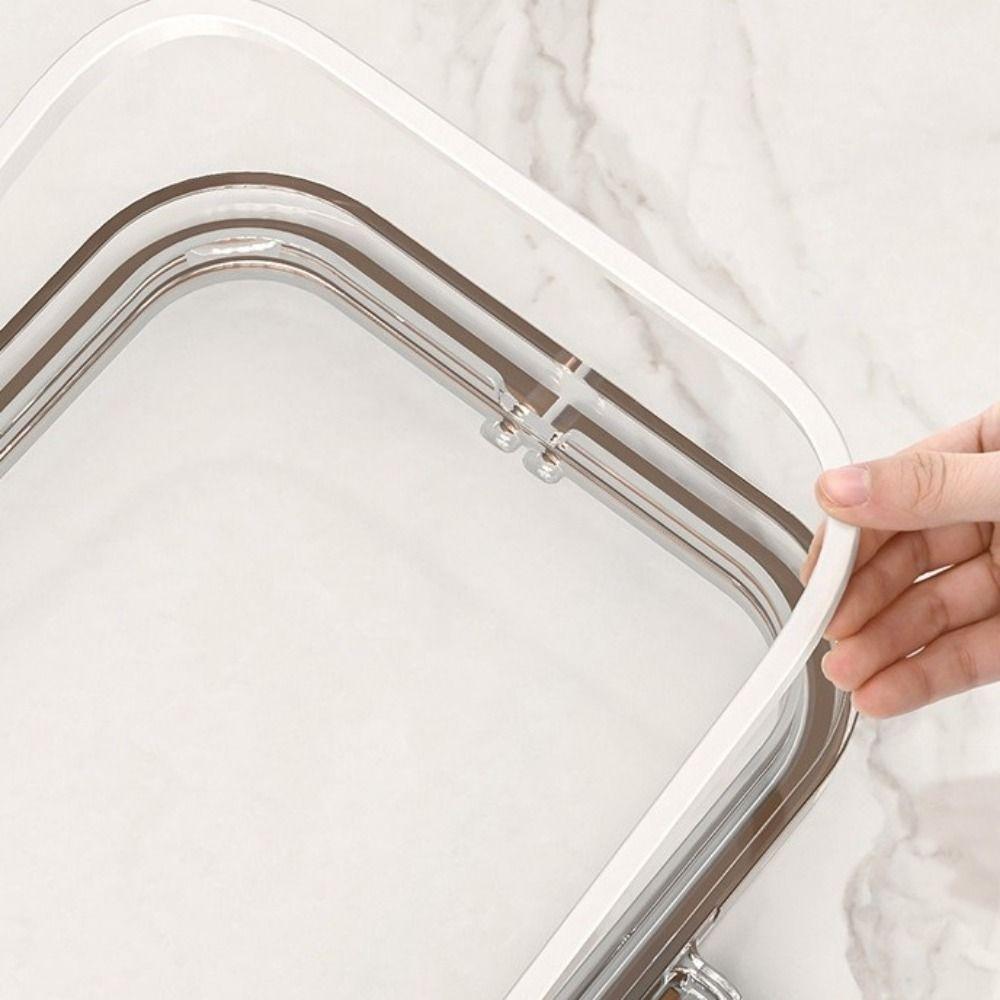 Plastic Noodles Spaghetti Container Transparent Large Capacity Pasta Storage Container Sealed Stackable Food Storage Box