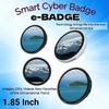 Insignă Inteligentă Bluetooth cu Afișaj Electronic LED 7 Culori Digitală Dinamică Periferice Jocuri