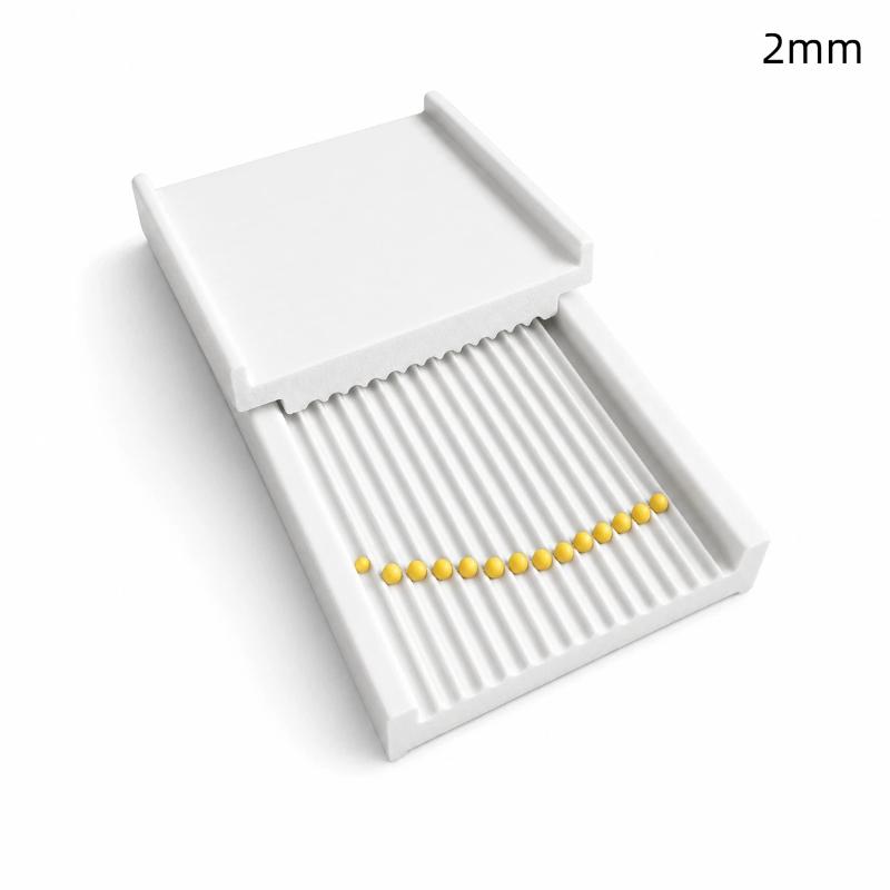 1Pcs Soft Ceramic Diameter Available On Both Sides Diy Earrings Mini Clay Ball Rapid Molding Tool 2/3Mm Rubbing Strip/Ball Mould